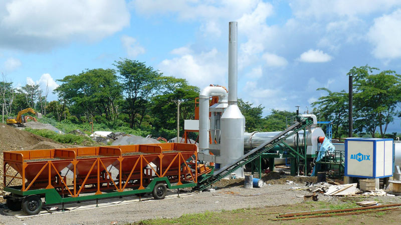Planta Asfáltica Móvil de Tipo Continuo