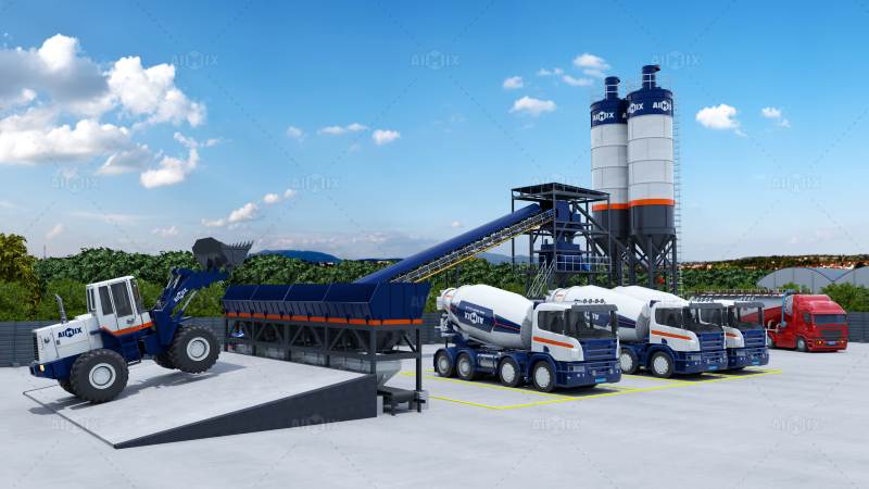 stationary plant of Aimix