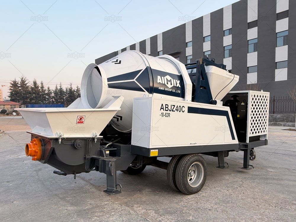 ABJZ40C small mixing pump for concrete in guinea