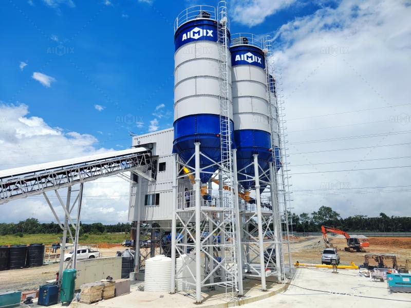 batch mix plant cost