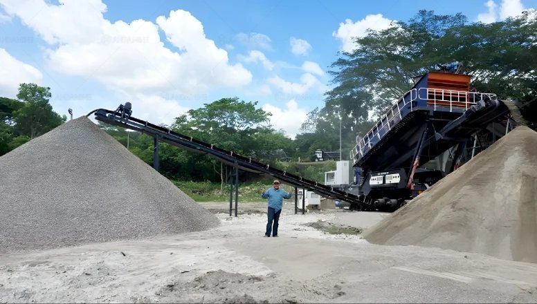 mobile aggregate crusher for sale