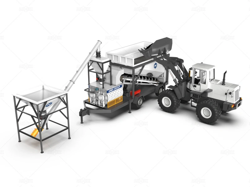 AJSY40 compact batching plant