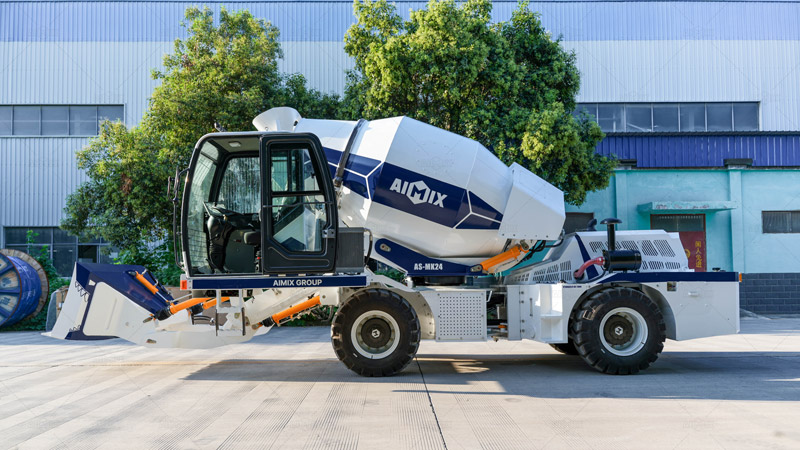 AS-MK24 Self-Loading Concrete Mixer with Higher Production Capacity and Profitability